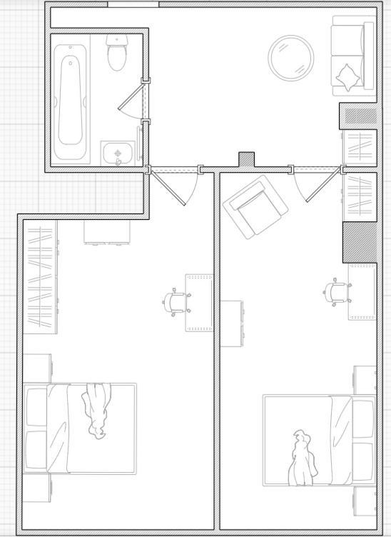 Apartamento Dandar Family Free Parking *